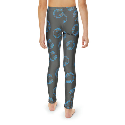 YOUTH Headphones Full-Length Leggings- Just Chillin' Advocacy