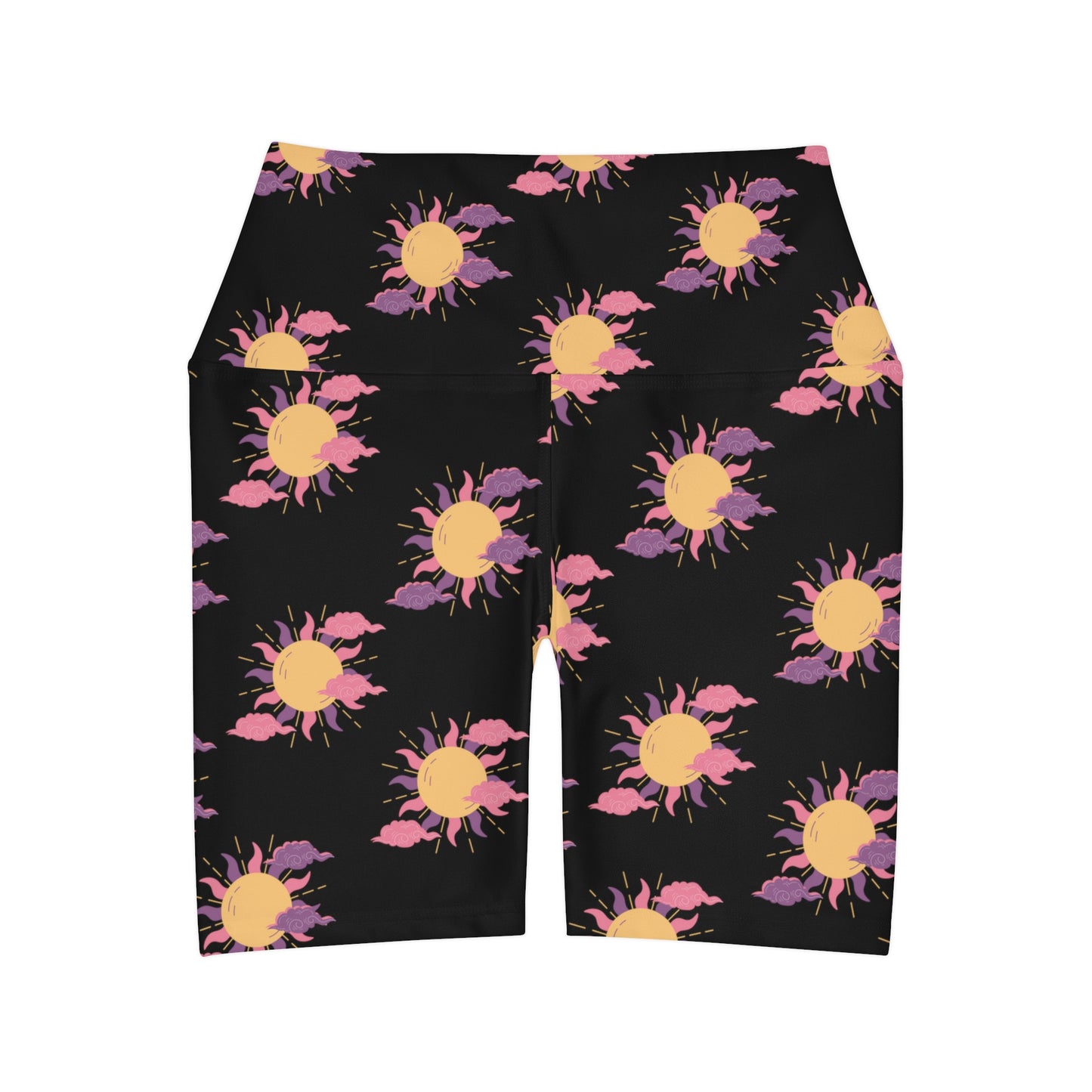 Your Illness Does Not Define You Sunshine Inspiration High Waisted Bike Shorts