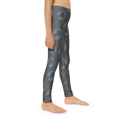 YOUTH Headphones Full-Length Leggings- Just Chillin' Advocacy