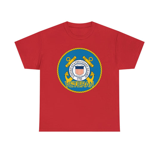 Adult Coast Guard Veteran Tee - TheSloanCreative