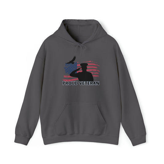 Adult- Proud Veteran Hoodie - TheSloanCreative