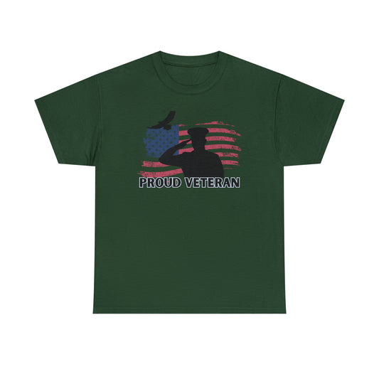 Adult- Proud Veteran Tee - TheSloanCreative