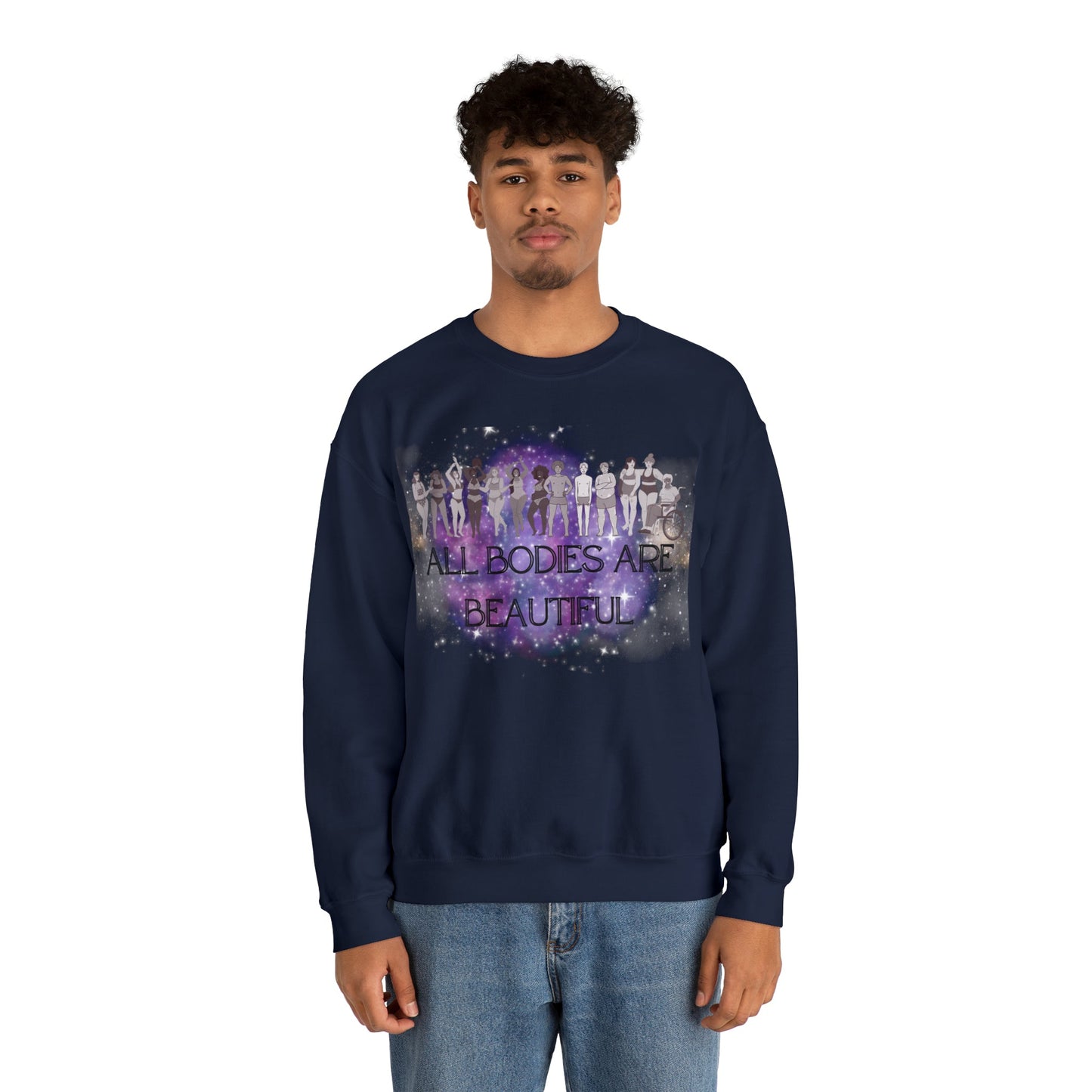 ALL BODIES ARE BEAUTIFUL Crewneck - TheSloanCreative