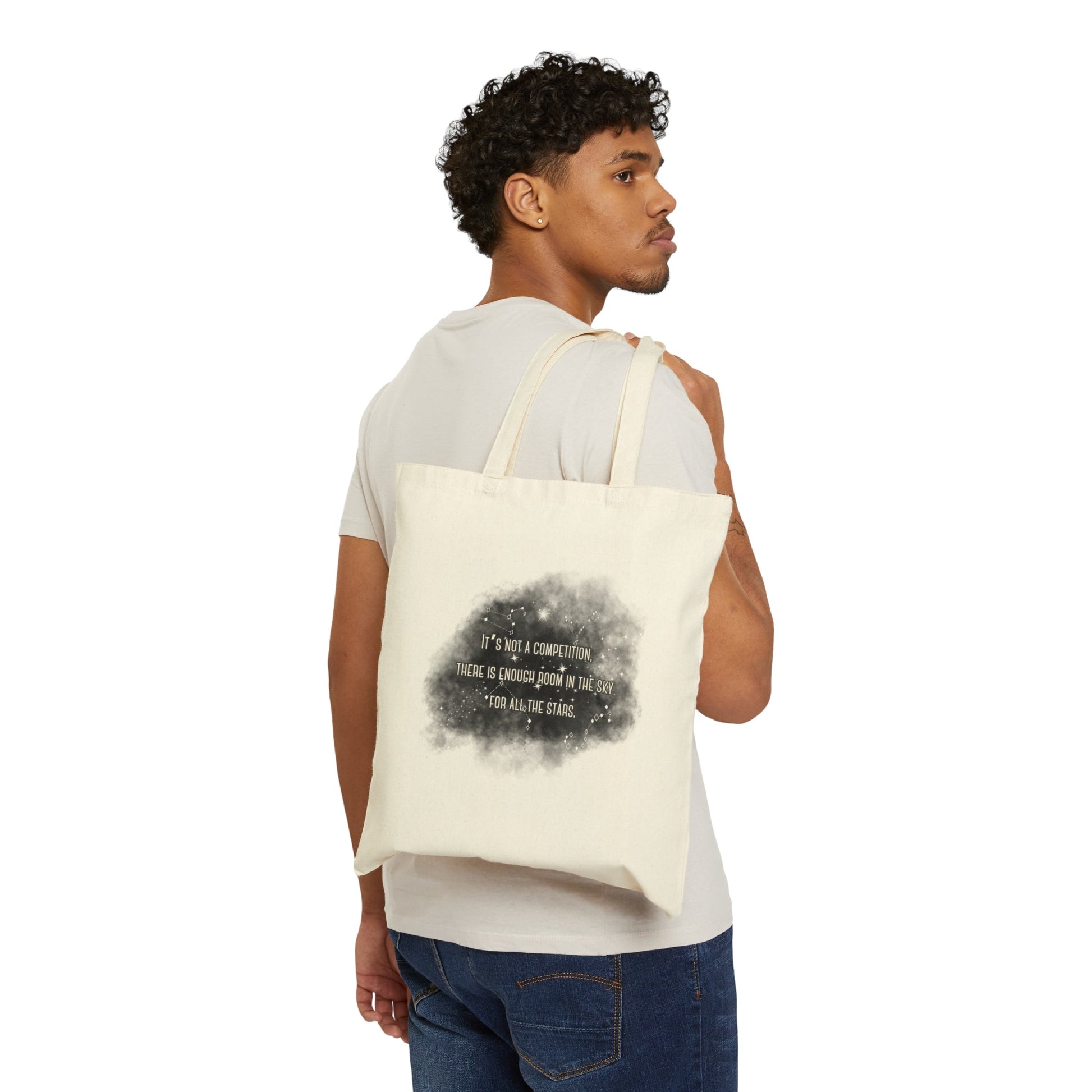 It's not a Competition- Cotton Canvas Tote Bag - TheSloanCreative