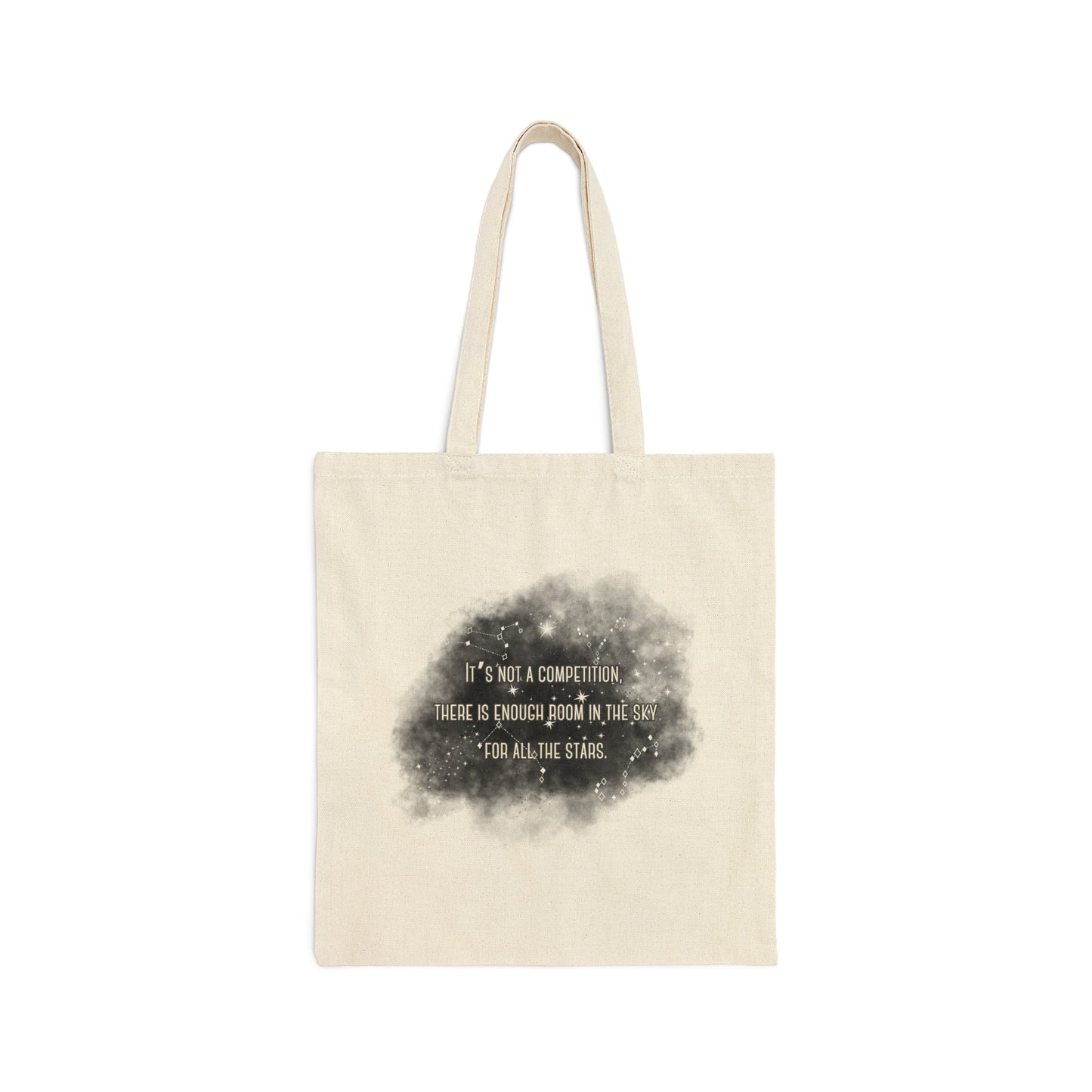 It's not a Competition- Cotton Canvas Tote Bag - TheSloanCreative