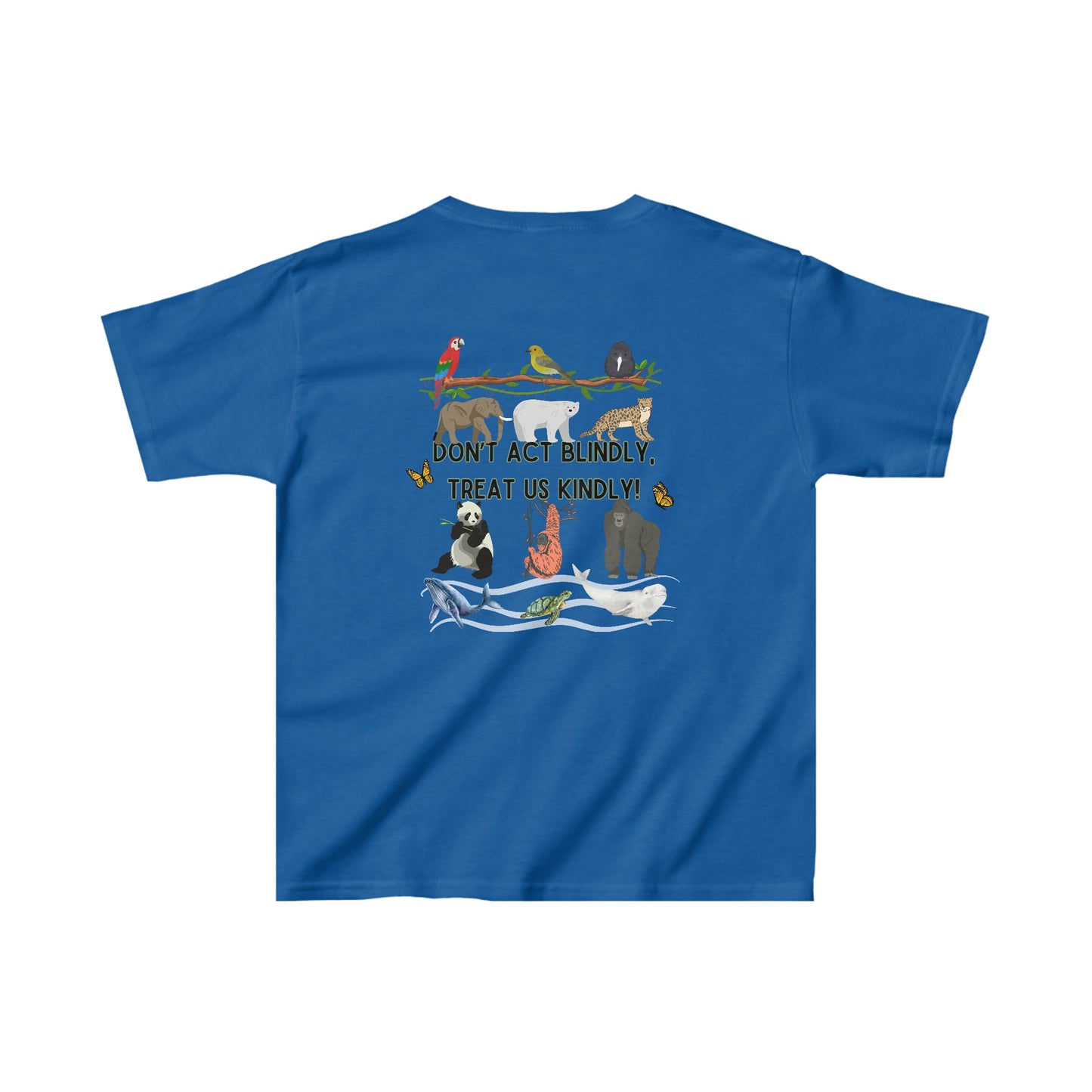 KIDS The Endangered Animals Kindness -T-Shirt - TheSloanCreative