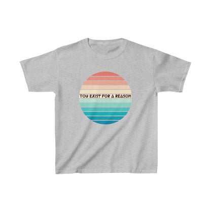 KIDS You Exist for a Reason- Self Love and Mental Health T-Shirt - TheSloanCreative