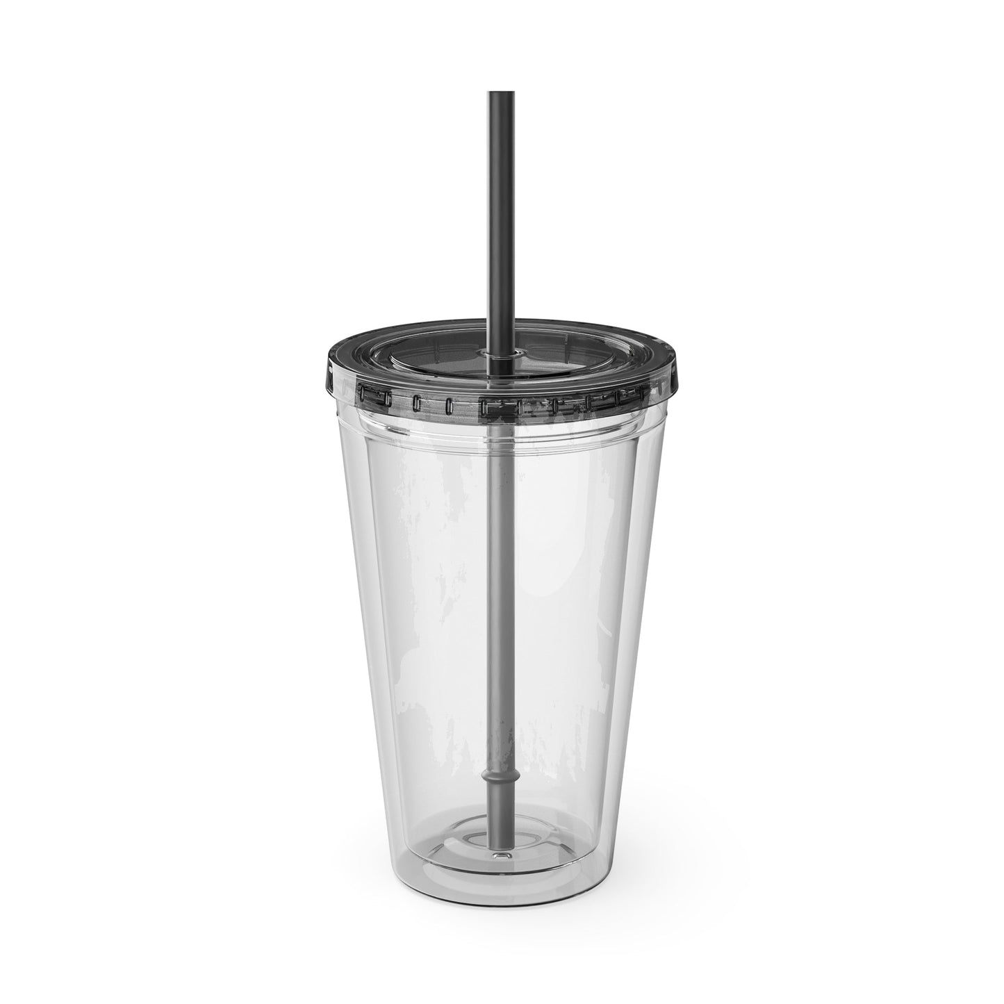 Somoeone I Love Wears Combat Boots- Tumbler with Straw, 16oz - TheSloanCreative