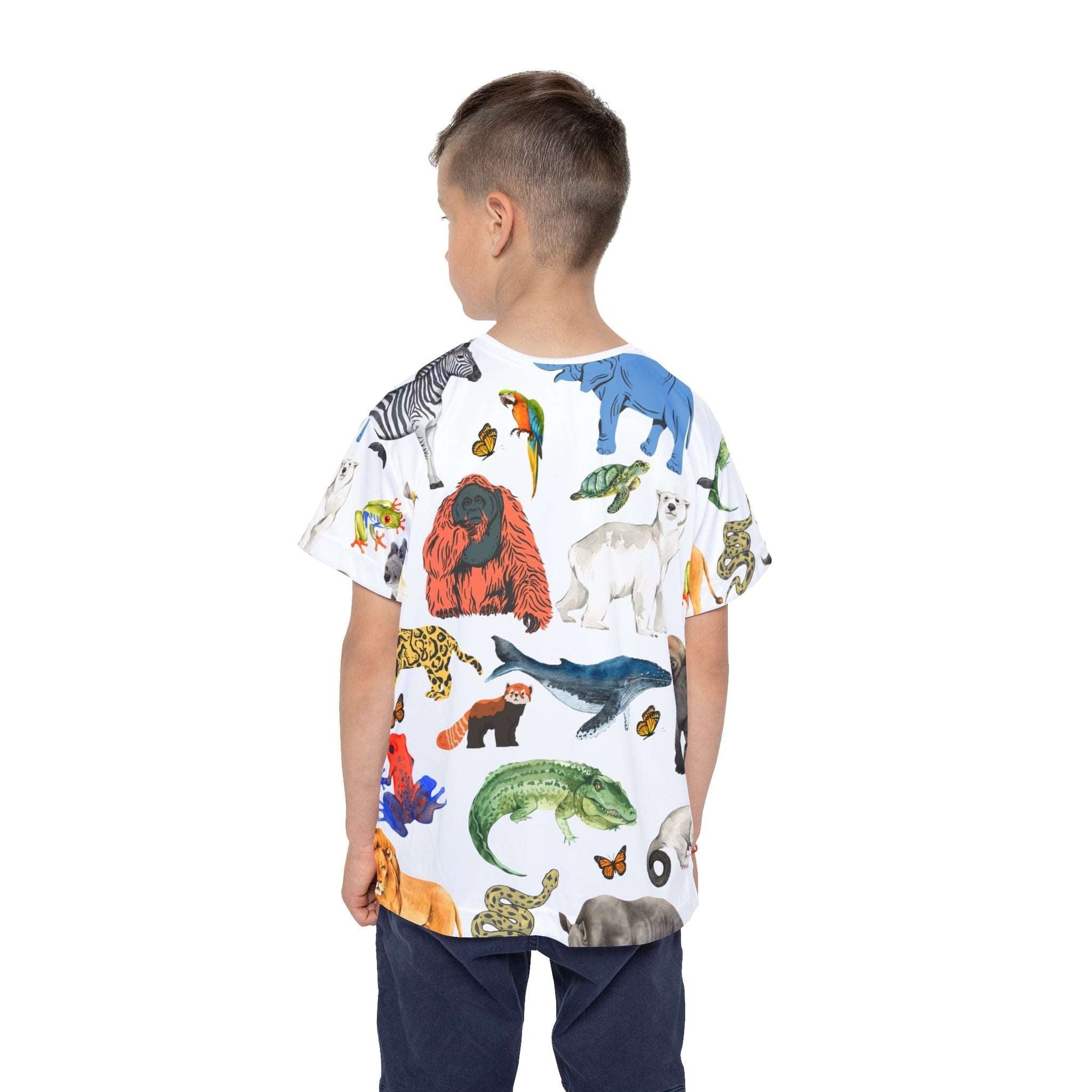 The Endangered Animals T- Kids Sports Jersey - TheSloanCreative