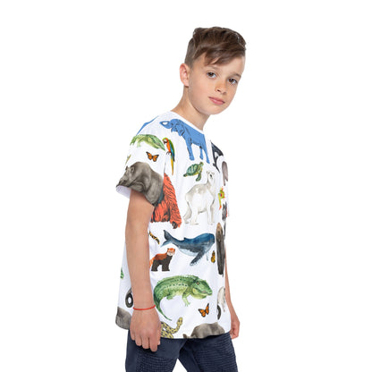 The Endangered Animals T- Kids Sports Jersey - TheSloanCreative